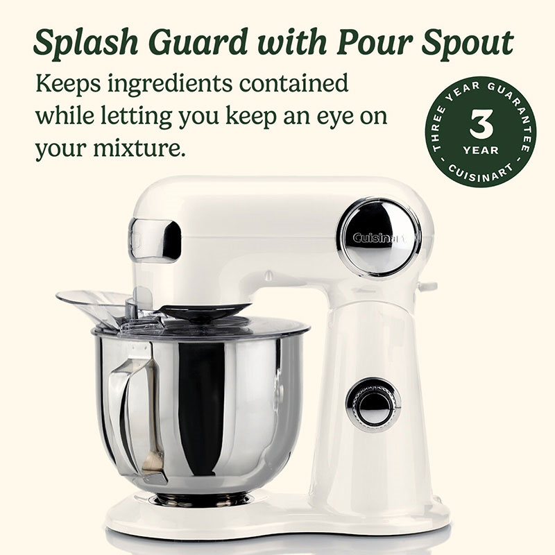 Precision Stand Mixer, 5.2L, White