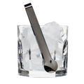 Club Ice bucket with tongs, D12.5cm, Clear
