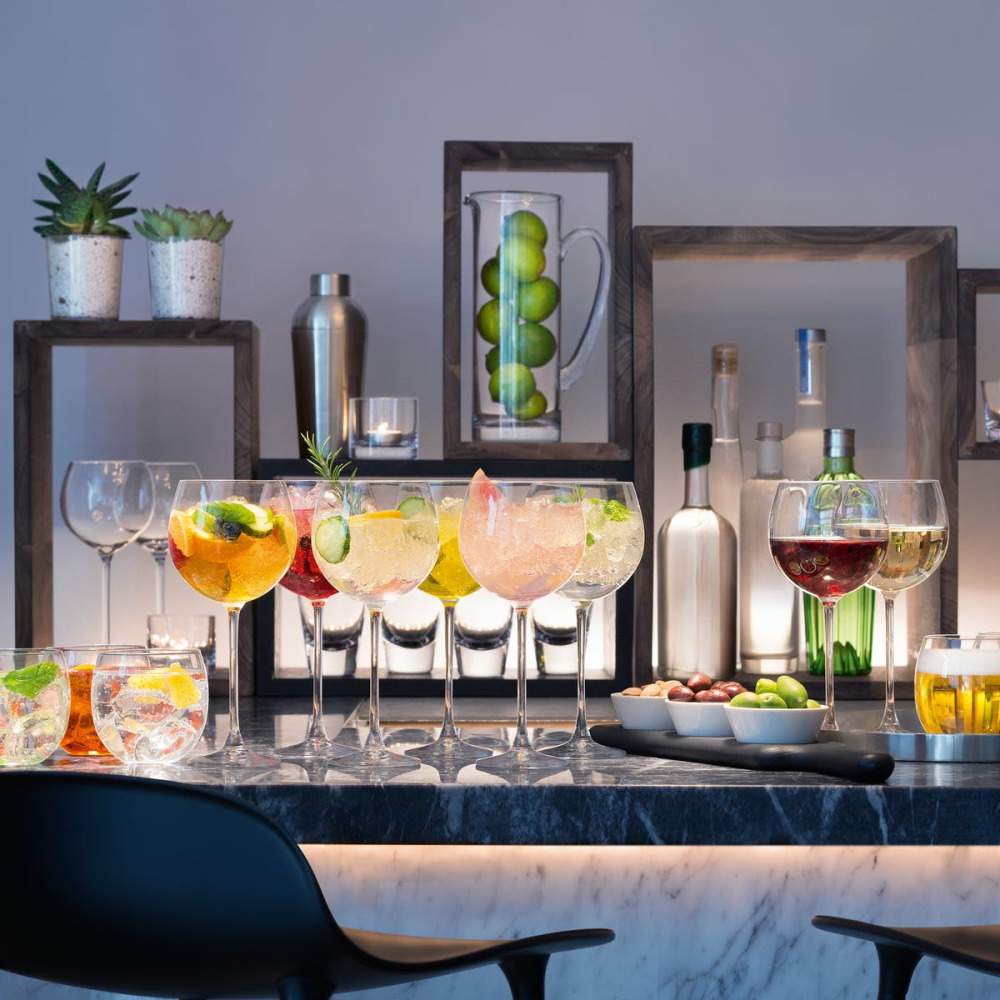 Special Buy Gin Balloon Glass Set of 4, 680ml