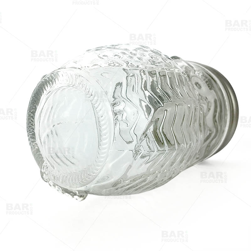 BarConic®  Owl Mason Jar with Lid - 12 ounce
