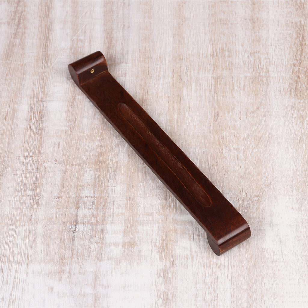Natural Wood Incense Stick Holder - Aroma