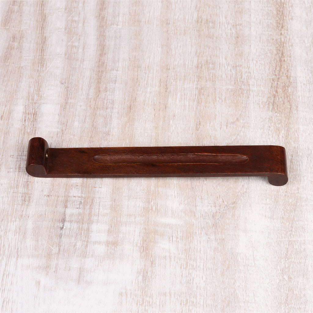 Natural Wood Incense Stick Holder - Aroma