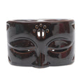 Buddha's Gaze Brown Ceramic Oil Warmer - Buddha's Gaze