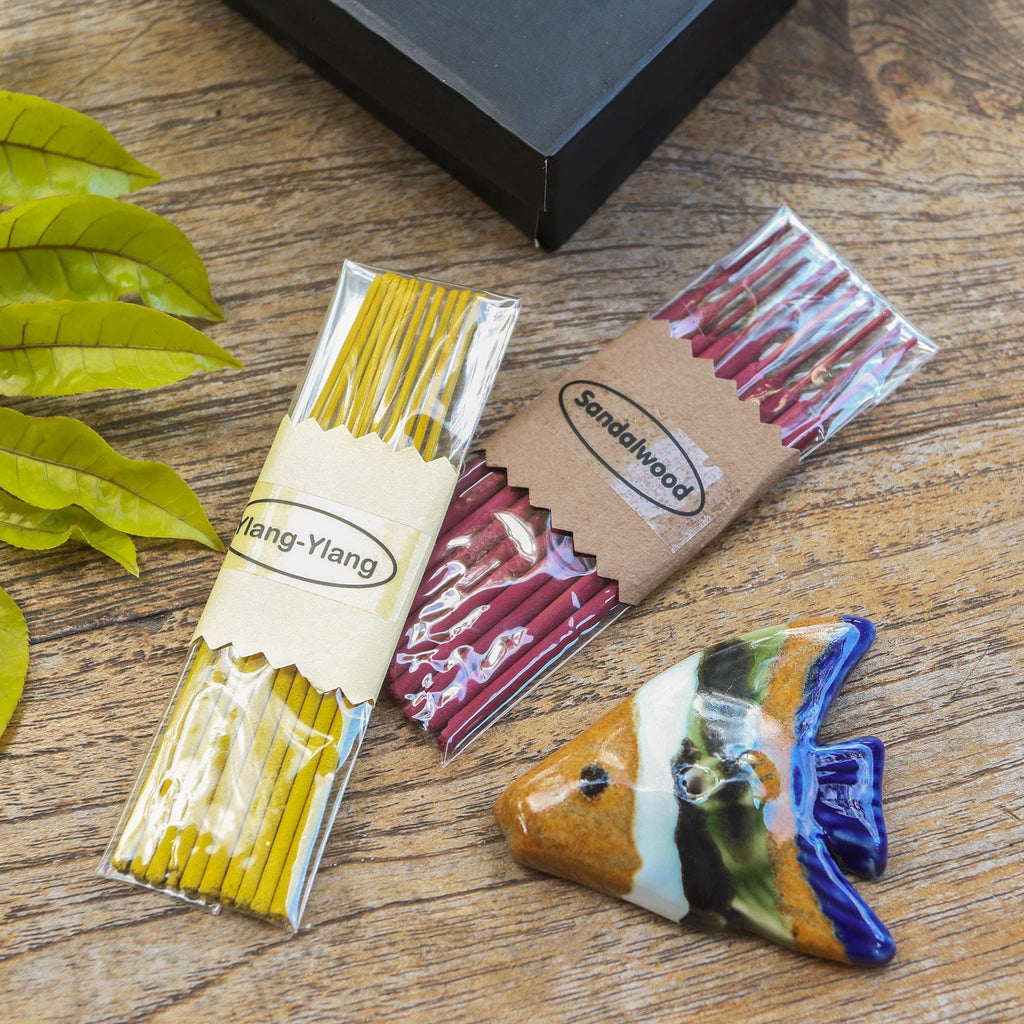 Tropical Fish Themed Aromatherapy Incense Set - Tropical Fish