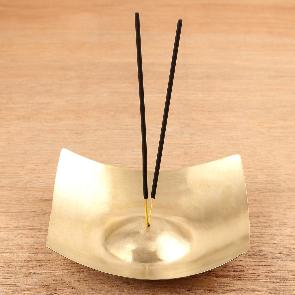 Hand Made Brass Incense Holder - Ashes to Ashes