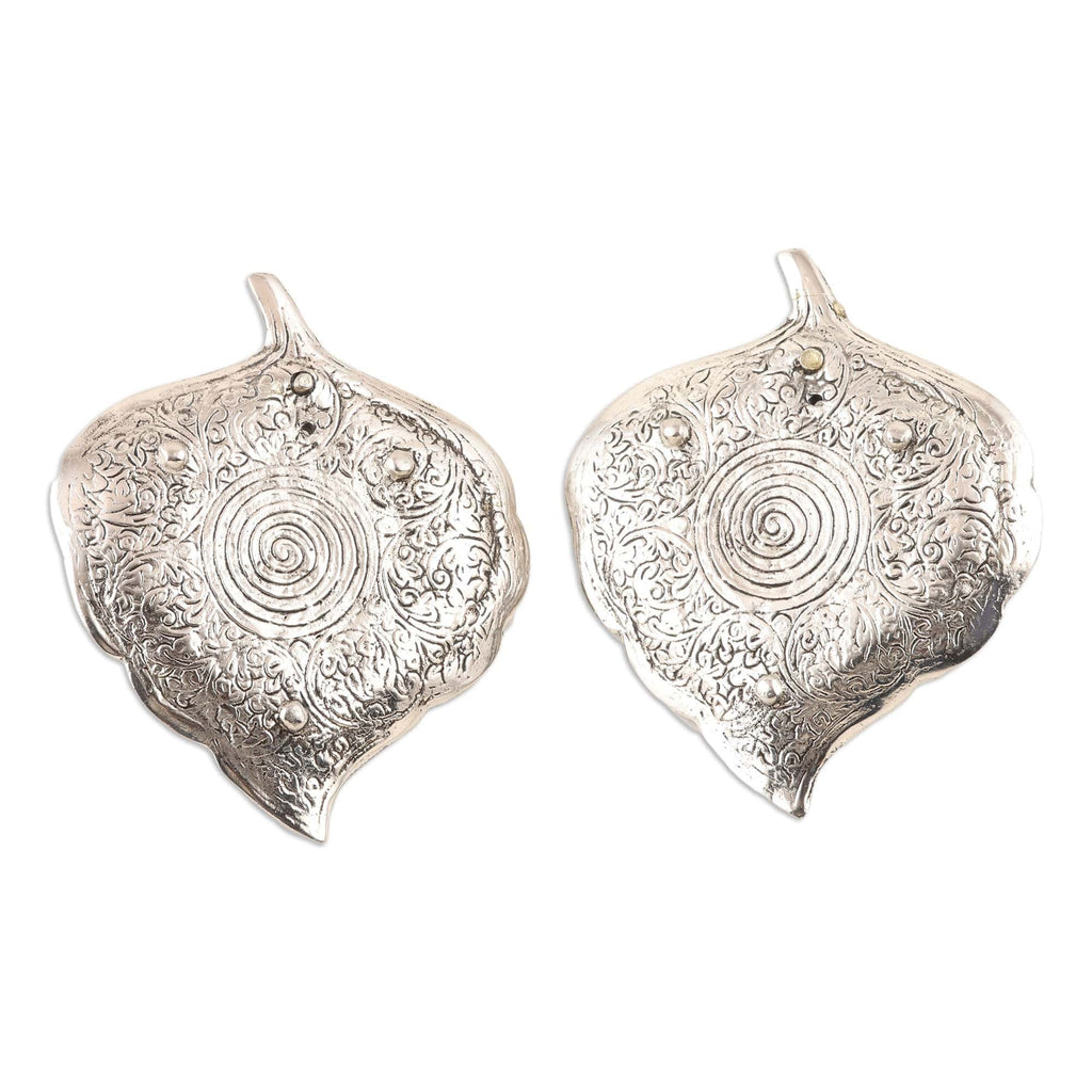 Artisan Crafted Incense Holders with Buddha Motif (Pair) - Blue Betel Buddha