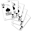 Credit Card Bottle Openers - Spades Royally Flushed